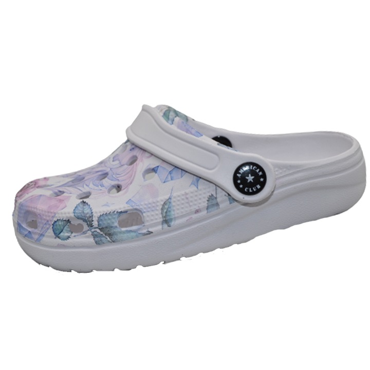 American Club Girls habpapucs NH83/23A-36, fehér 96558