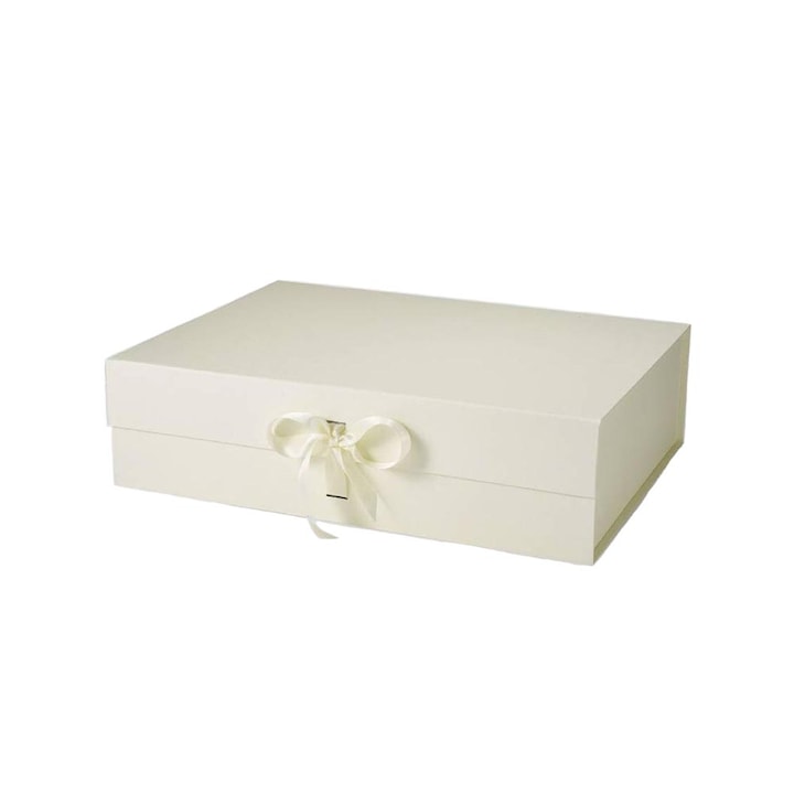 Луксозна подаръчна кутия, 40X30X12 см, слонова кост