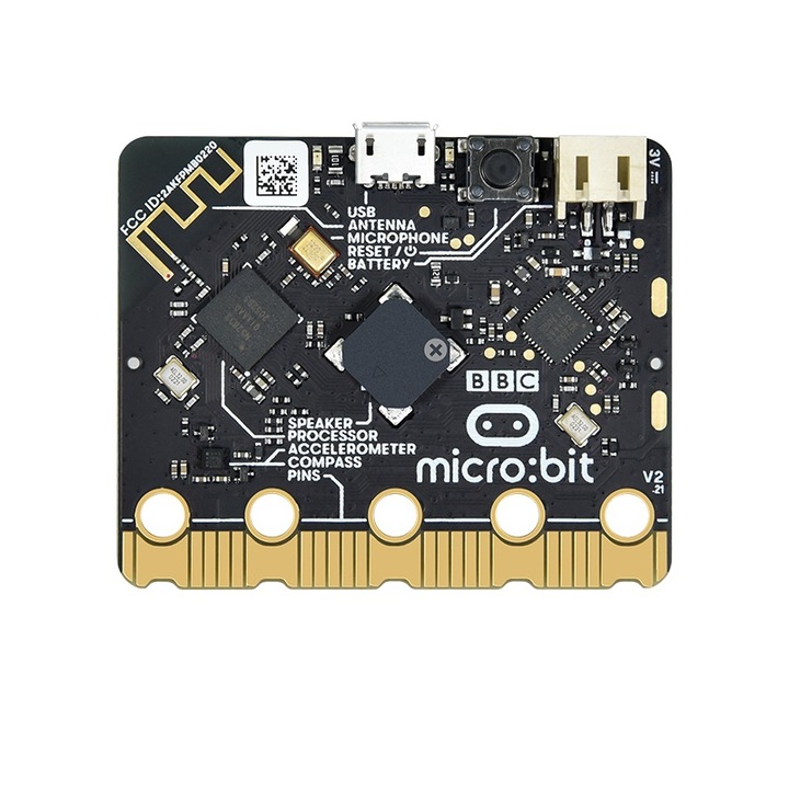 Placa de dezvoltare Micro Bit V2.2 pentru proiecte DIY
