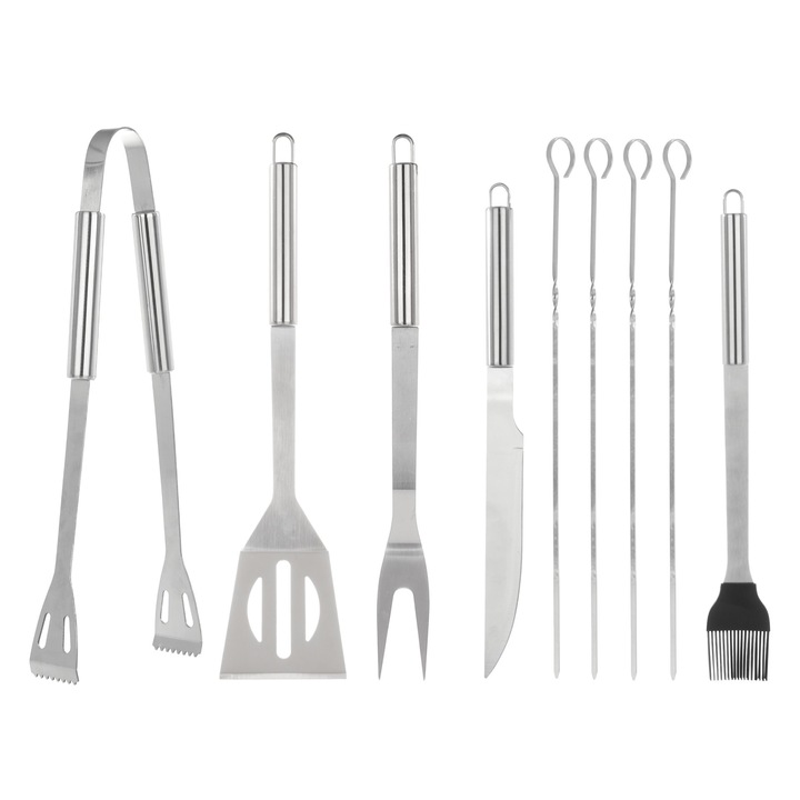 Grill edénykészlet, 10 elem, Geko G80510