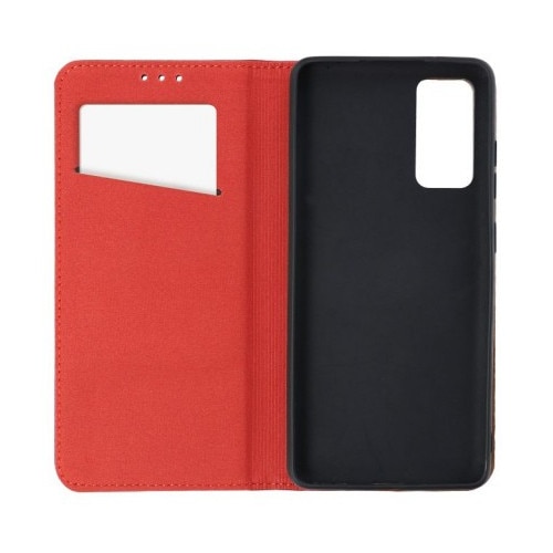 Husa Tip Carte Upzz® Smart Pro, Compatibila Cu Samsung Galaxy A17 5G, Piele Naturala, Burgundy