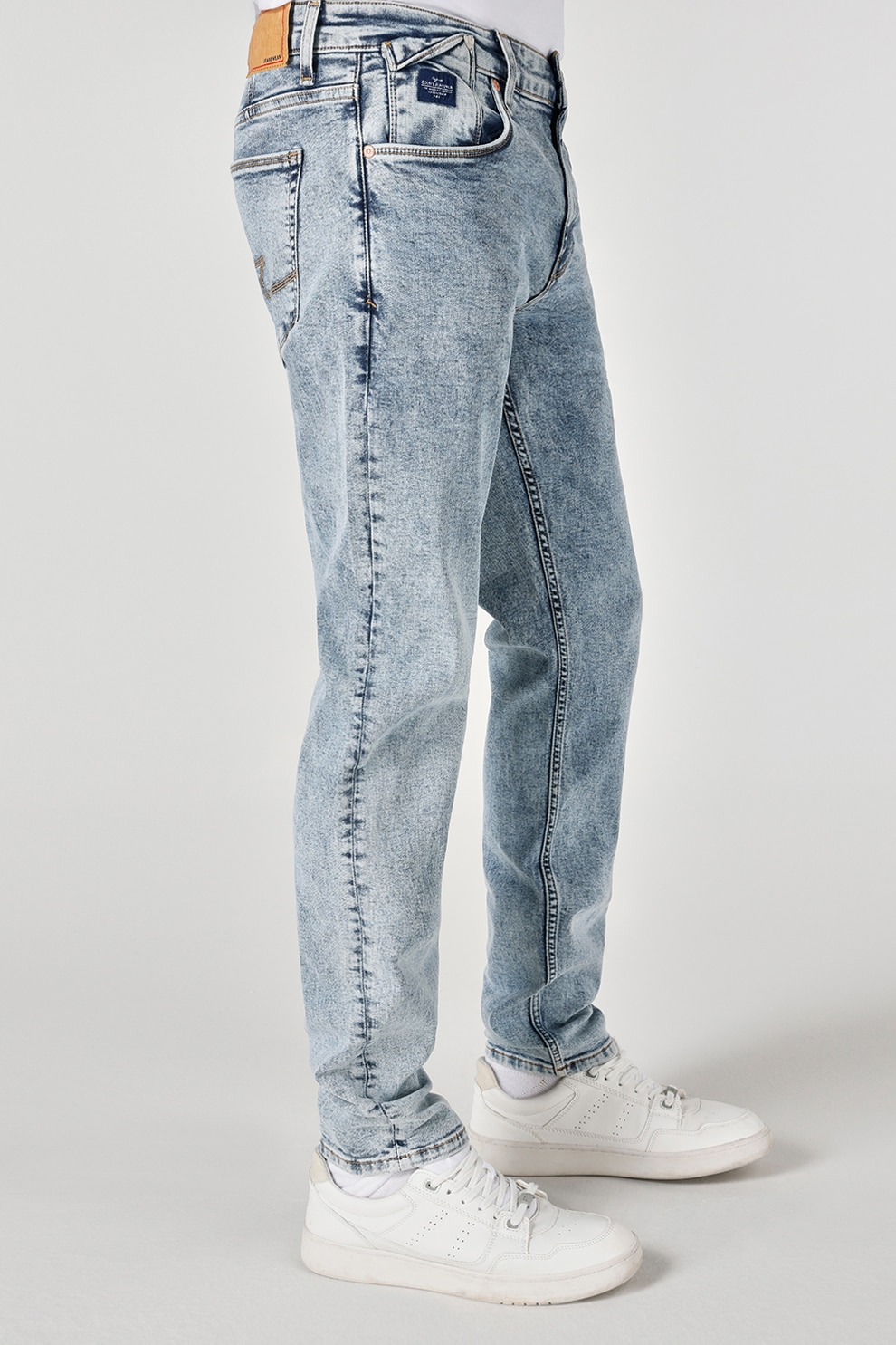 COLIN'S, Blugi slim-fit Danny, Albastru glaciar, W28-L32