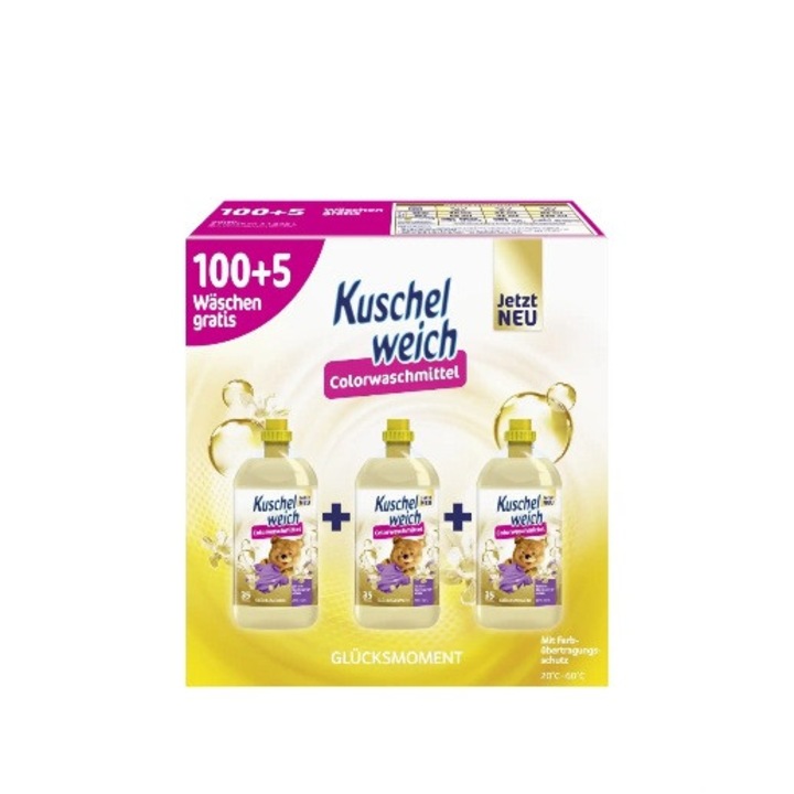 Kuschelweich Glückmoments mosógél 3x1.925l