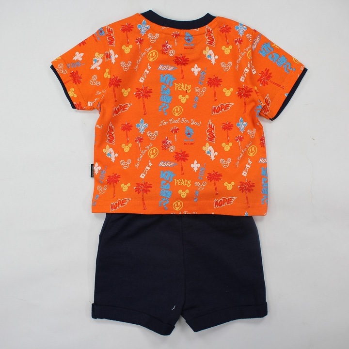 Compleu. baieti. portocaliu. Elevenparis