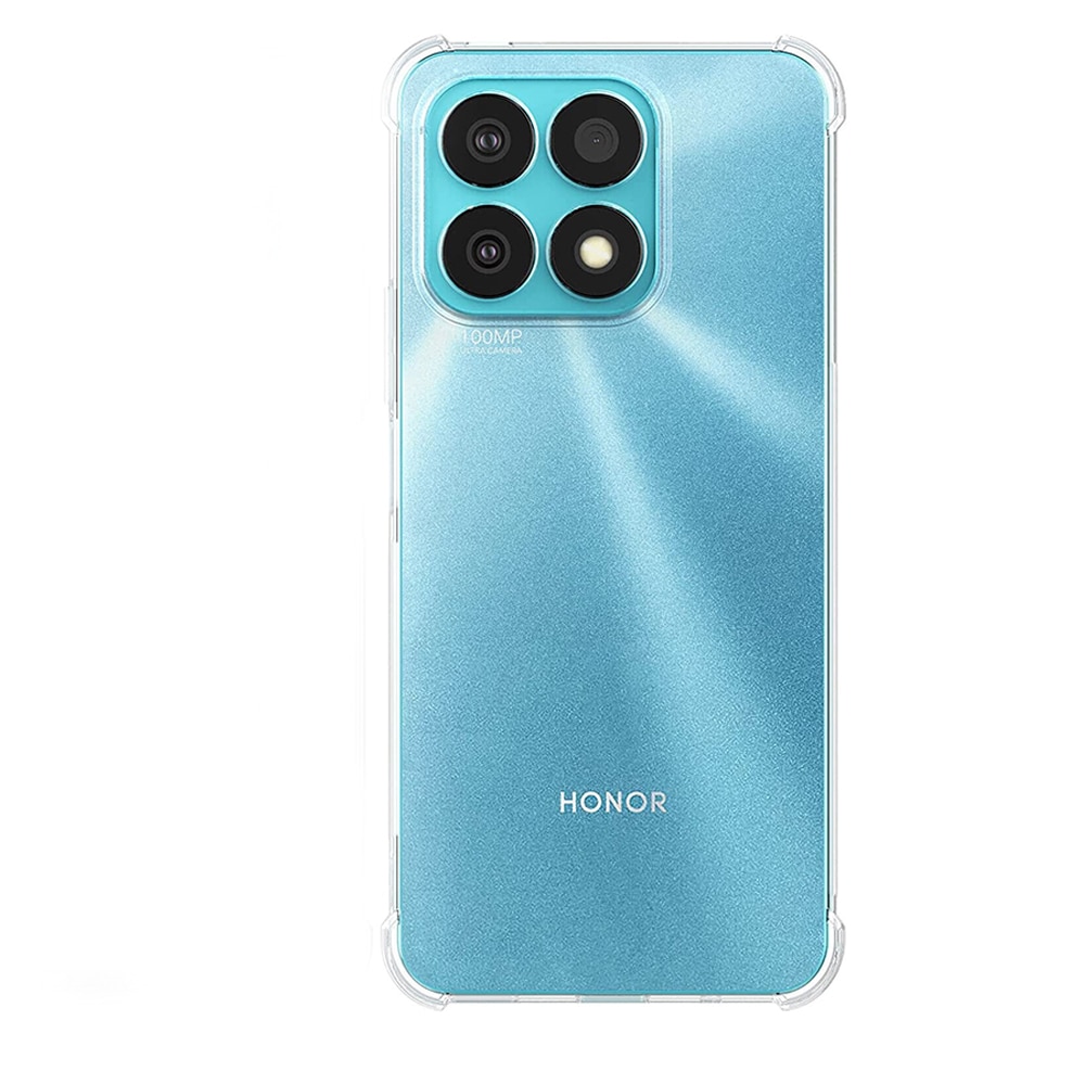 Husa compatibila cu Honor X8a, Protectie antisoc, Silicon Ultra Slim High Tech, Crystal Clear
