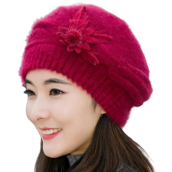 Caciula dama, Izamel, Bumbac, Visiniu