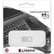 Kingston DataTraveler Micro USB memória, 64 GB, 200 MB/s, fém, USB 3.2 Gen 1