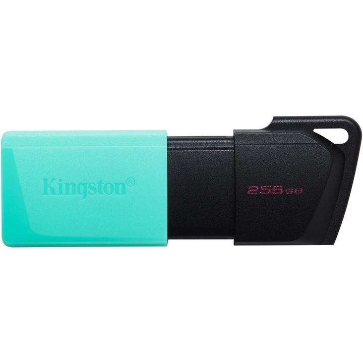 USB Flash памет Kingston 256GB USB3.2 Gen1 DataTraveler Exodia M (Black + Teal)