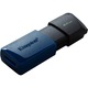 Kingston DataTraveler Exodia M USB memória, 64 GB, USB3.2, Gen 1 (fekete + kék)