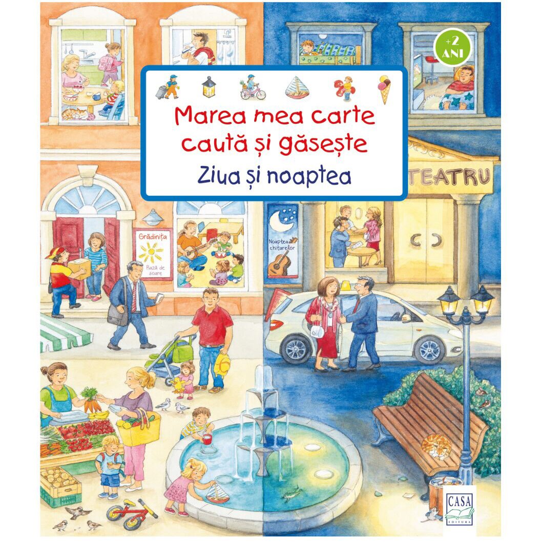 Marea mea carte cauta si gaseste - Ziua si noaptea, Susanne Gernhauser, Ursula Weller