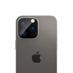 Folie de protectie pentru camera compatibila cu Apple iPhone 14 Pro / 14 Pro Max, Sticla securizata, Rezistenta la zgarieturi, Protectie completa, Negru