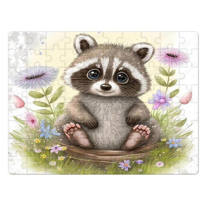 Mosómedve 4 puzzle 80 darabos