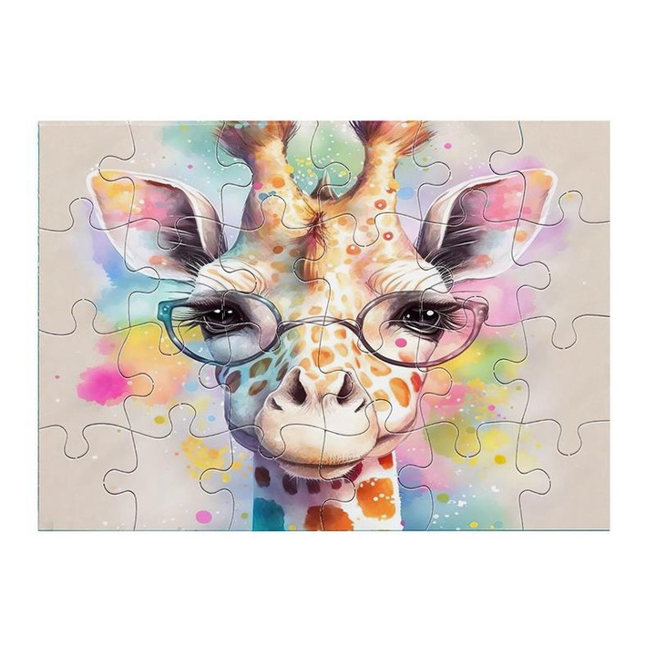 Zsiráf 31 puzzle 24 darabos