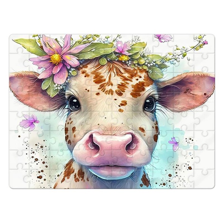 Tehén puzzle 80 darabos