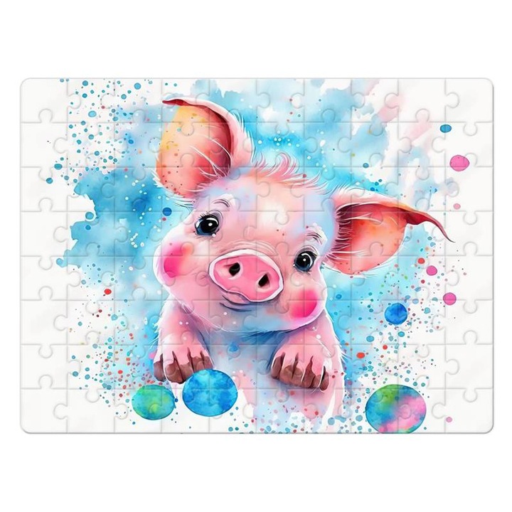 Kismalac puzzle 80 darabos