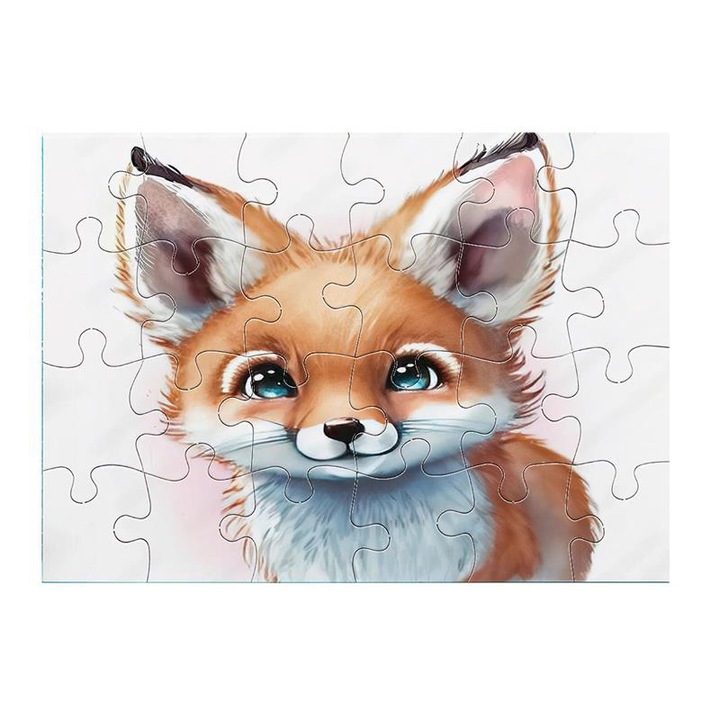 Róka 44 puzzle 24 darabos