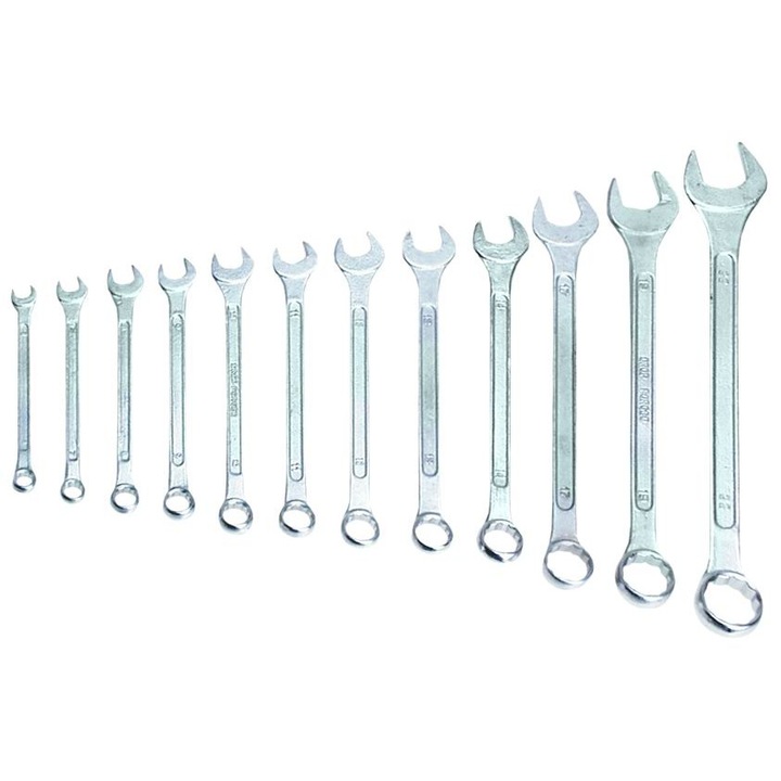 Chei combinate fixe - inelare 6-22 mm, 12 buc -set 35D357