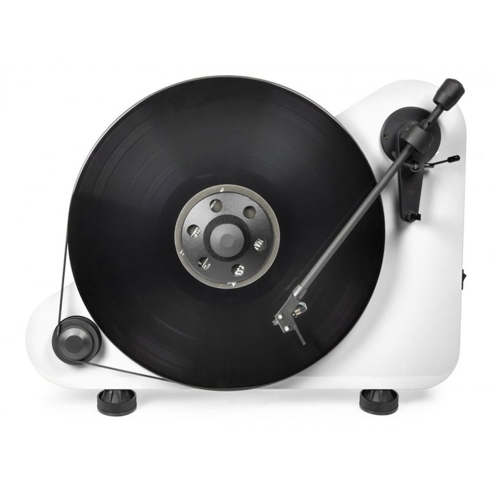 Вертикален пикап, Pro-Ject, Алуминий, Bluetooth връзка, Бял