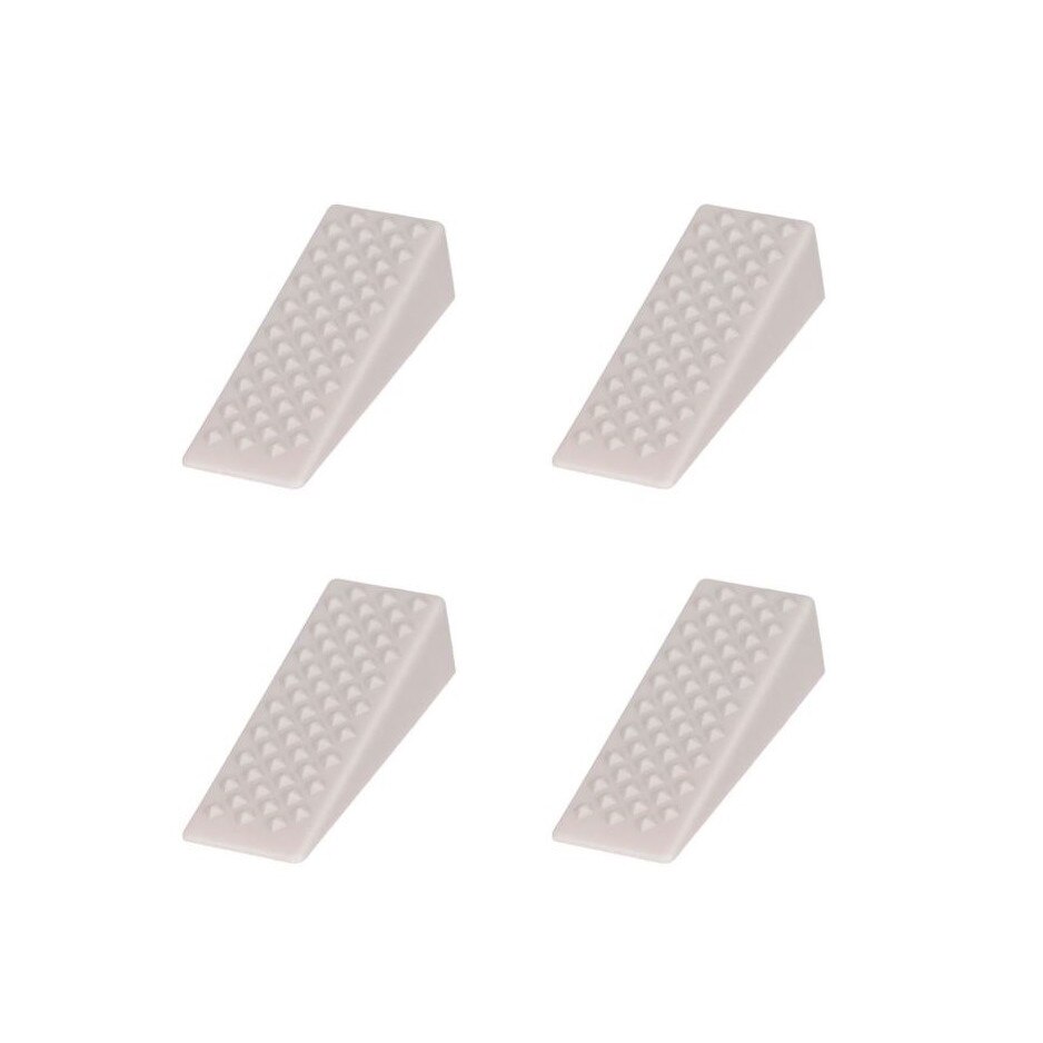 Комплект 4 ограничителя за врати, универсални, пластмасови - eMAG.bg