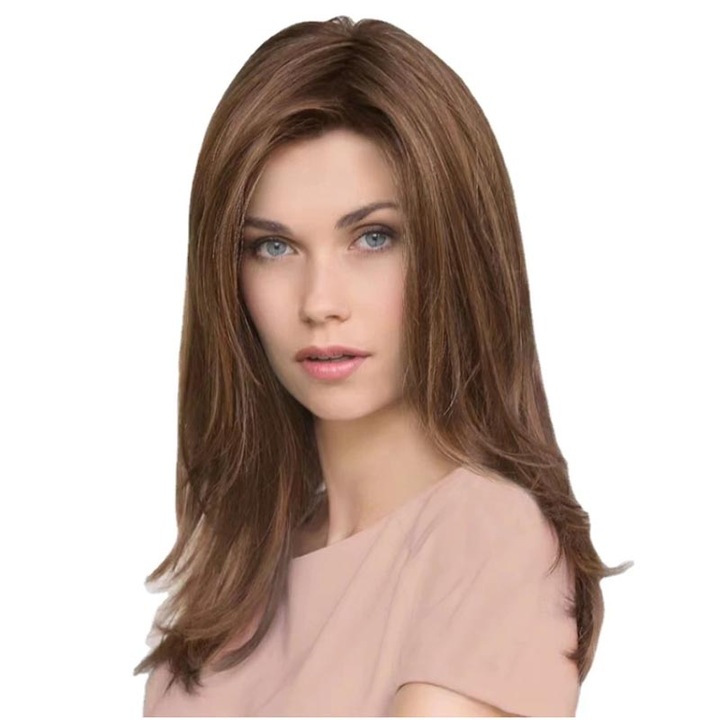 Peruca dama, Matase, Rezistenta la caldura, Maro deschis