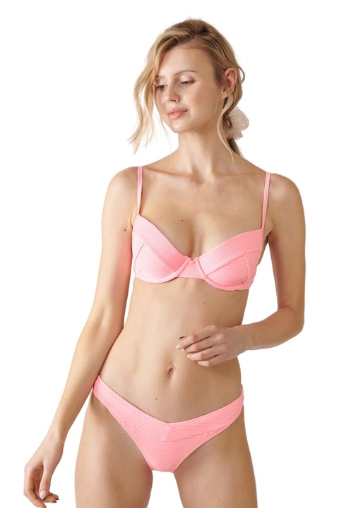 Дамски бански JUP LPP 4389B-03F-XS 5-31, 2 части, Розов, XS