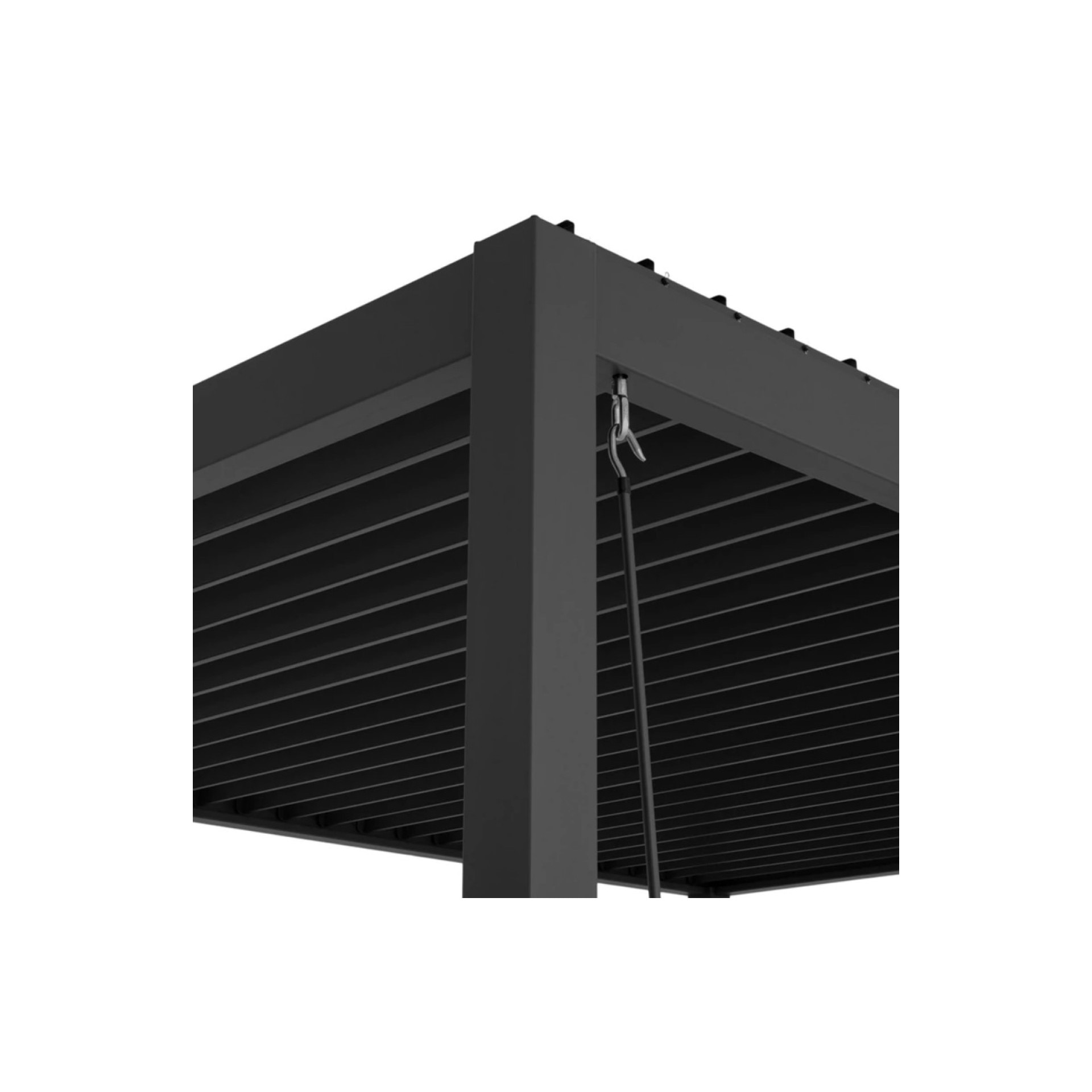 Pergola X Bioclimatica 3x4x2.3 metri, Virtuoso, prindere pe casa