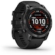 Smartwatch Garmin Epix Pro (Gen 2), 47mm, GPS, Wi-Fi, Android/iOS, curea silicon Neagra, Glass, Slate Grey