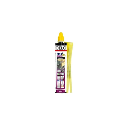 Ancora chimica profesionala, bi-component, 300ml, ResiFix PY, rezistenta mare, vinilester, 2 capete mixare, Celo