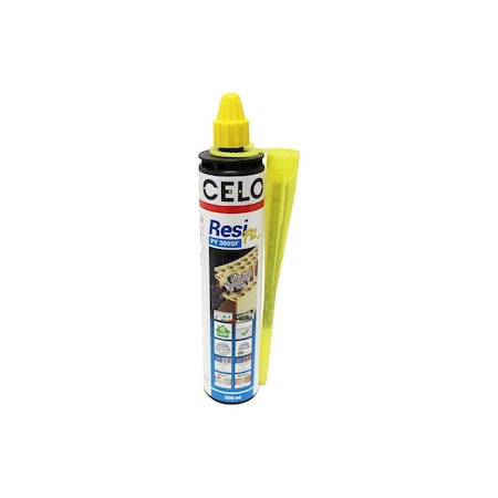 Ancora chimica profesionala, bi-component, 300ml, ResiFix PY, rezistenta mare, vinilester, 1 capete mixare, Celo