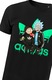 Férfi póló, Rick & Morty, fekete, M