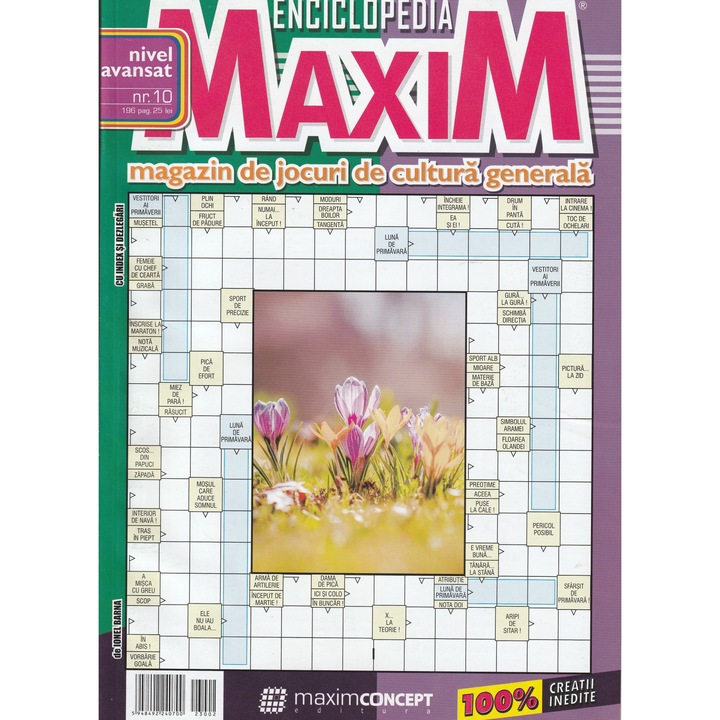 Enciclopedia Maxim nr.10 - magazin de jocuri de cultura generala