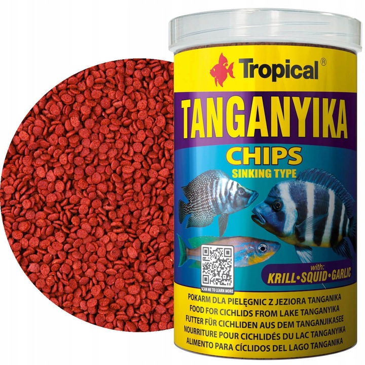 Hrana pentru ciclide, Tropical, 520g