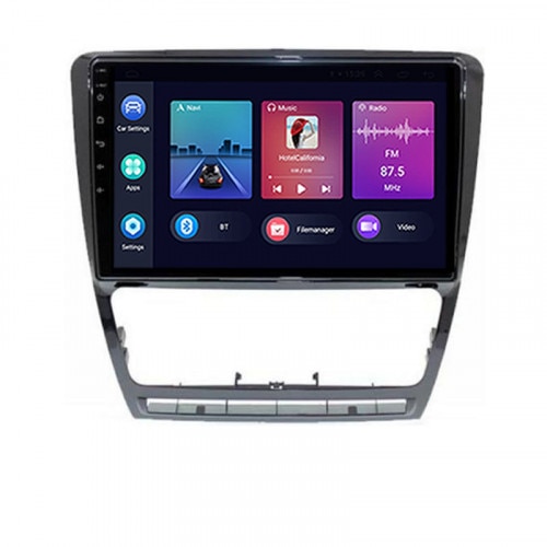 Radio Android Para Skoda Octavia II (2004-2013) - Pantalla 8" Táctil, GPS, Apple CarPlay, Android Auto, 64GB