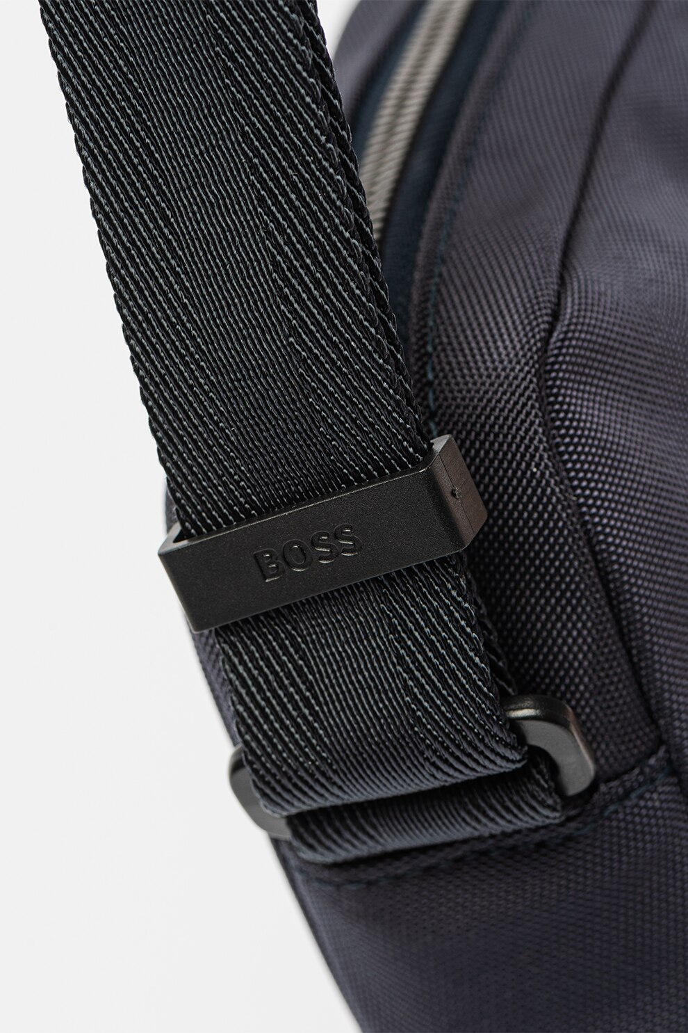 BOSS, Geanta crossbody cu logo si model cu desene Peanuts, Negru - eMAG.ro