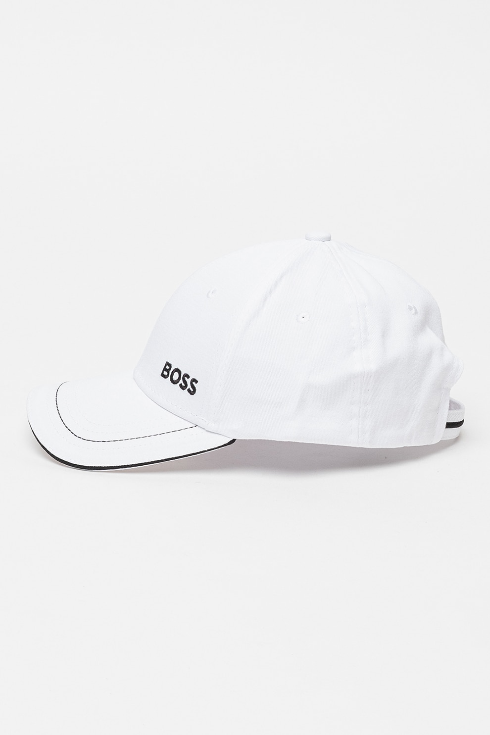 BOSS, Sapca ajustabila cu logo brodat, Alb - eMAG.ro