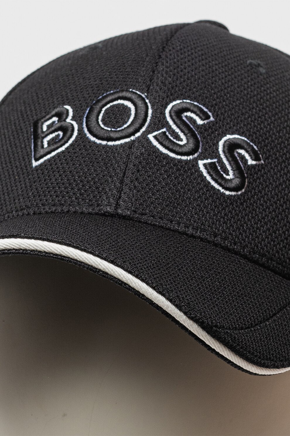 BOSS, Sapca ajustabila cu logo brodat, Negru - eMAG.ro