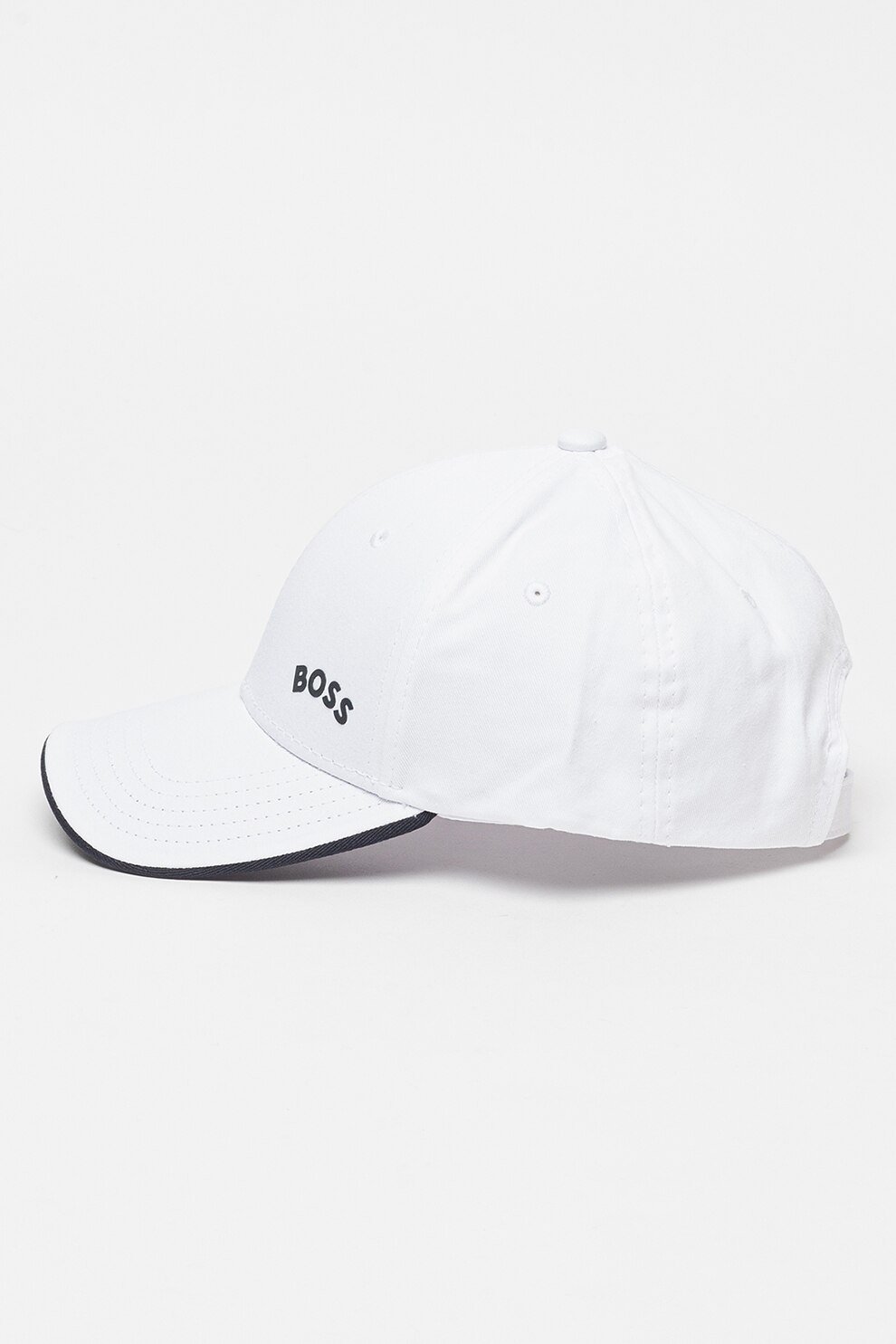 BOSS, Sapca ajustabila de bumbac Bold, Alb - eMAG.ro