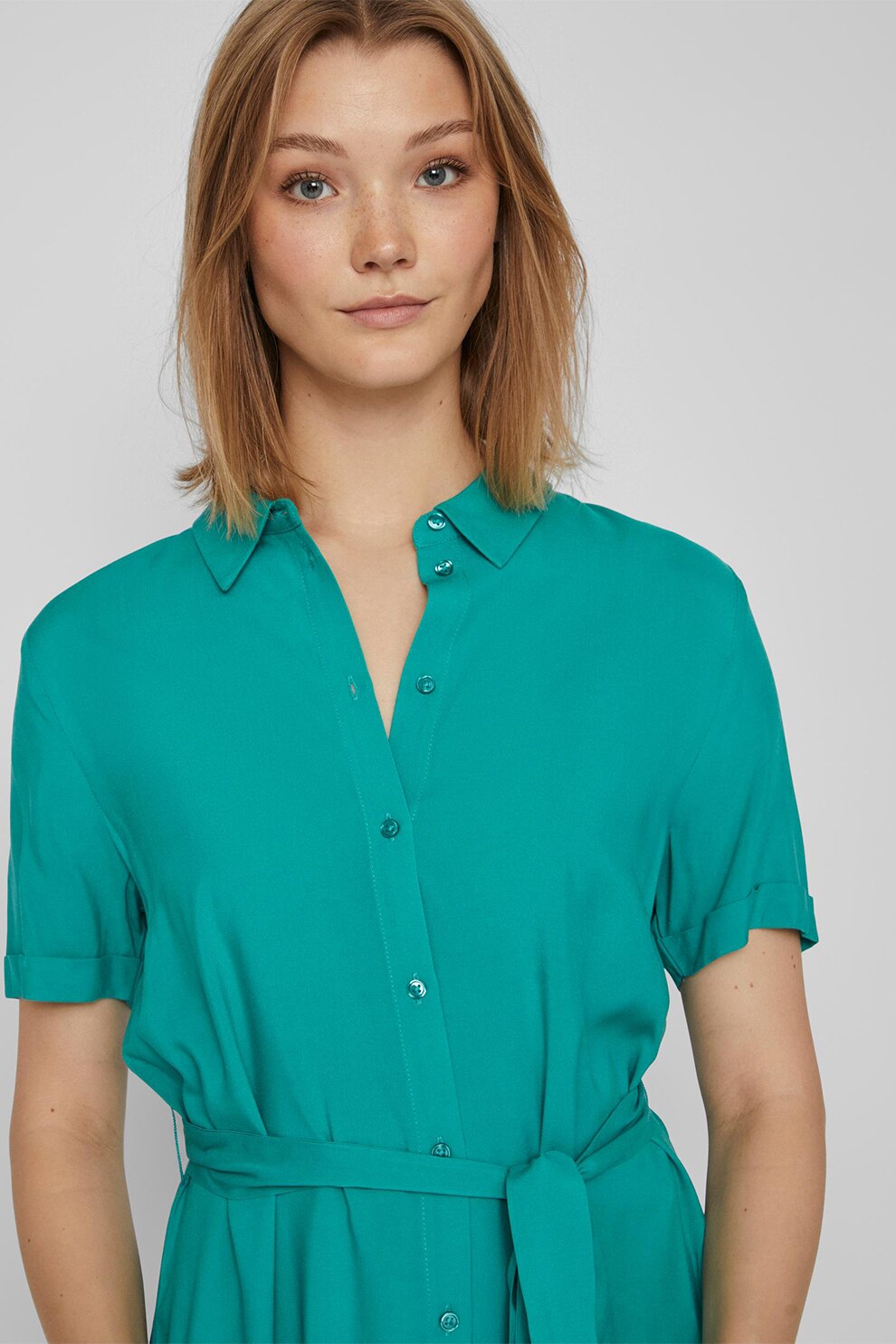 Vila Rochie camasa Evazata Verde Persan 42 EMAG ro vila-rochie-camasa-evazata-verde-persan-42-emag-ro