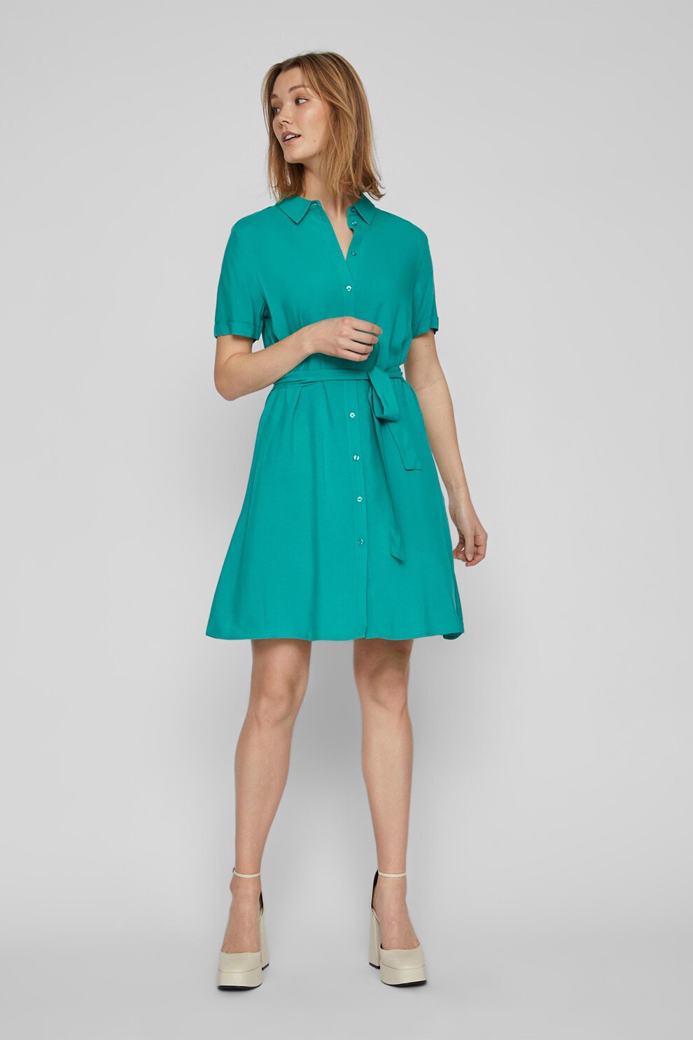 vila-rochie-camasa-evazata-verde-persan-42-emag-ro