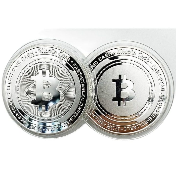 Монета-талисман Bitcoin, Izmael, Silver