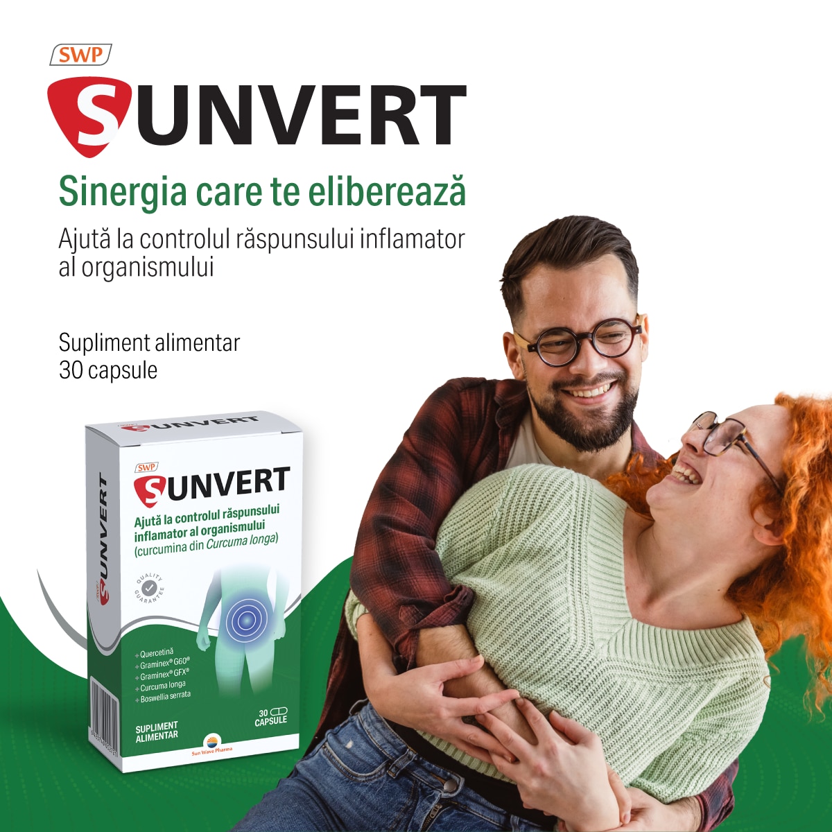 Sunvert, Sun Wave Pharma, controlul răspunsului inflamator al ...