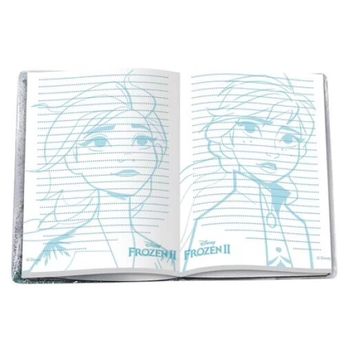 Jurnal Frozen Elsa, Water Effect, 80 pagini, 20x15x1.5 cm eMAG.ro