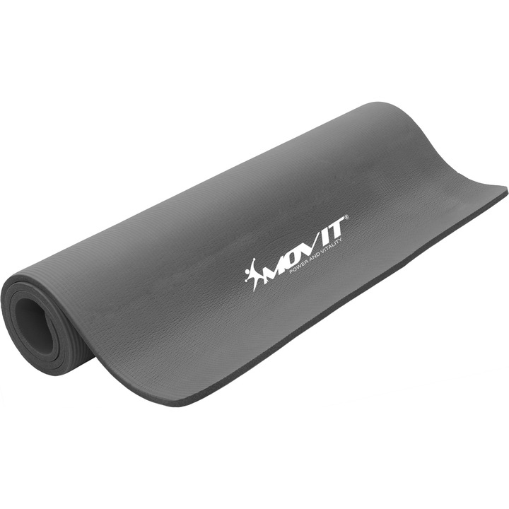 Covoras de gimnastica, MOVIT®, 190 x 100 x1,5cm, gri