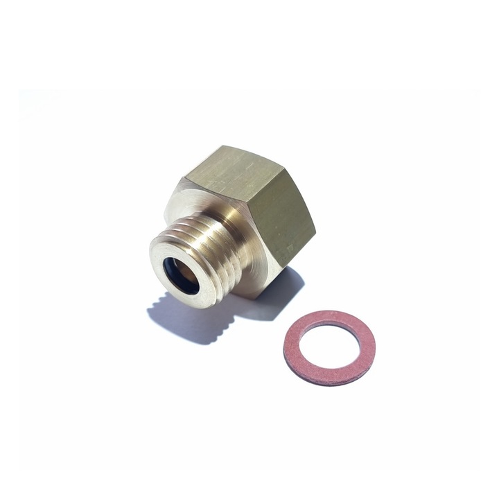 Sonda de umplere pentru cilindru intermediar pentru pistol TAU 7 cu etansare, alama, auriu