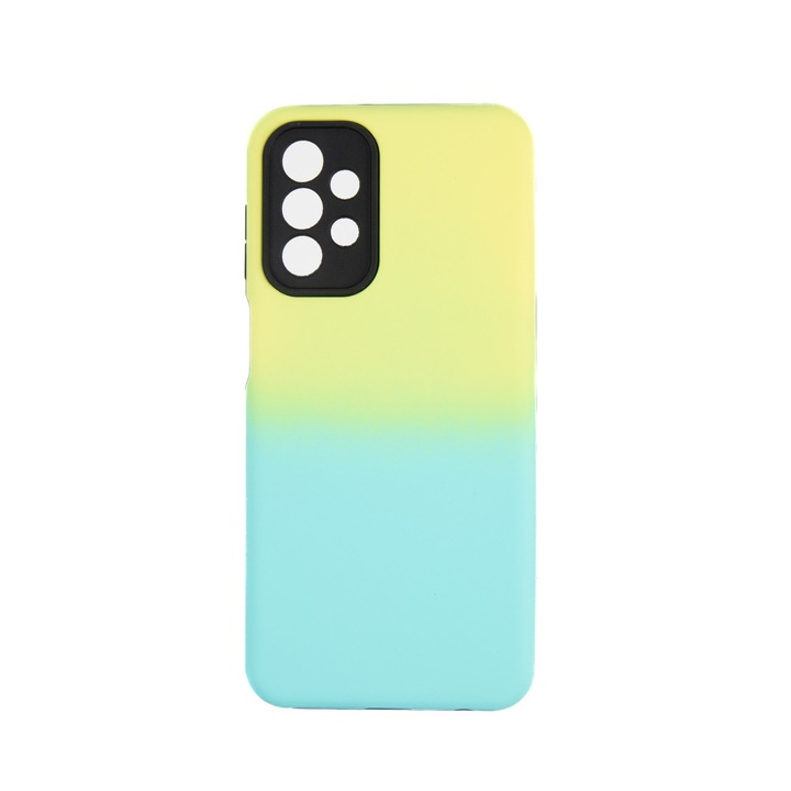 Carcasa Protectie Spate Colectia Gradient Compatibil Cu Samsung Galaxy A23 5G - Galben