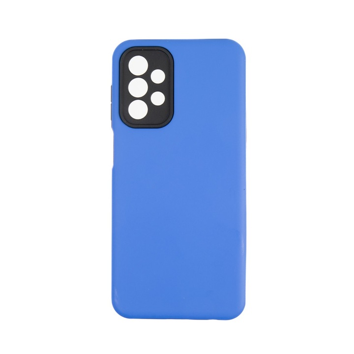 Carcasa Protectie Spate Colectia Colourful Compatibil Cu Samsung Galaxy A23 5G - Albastru