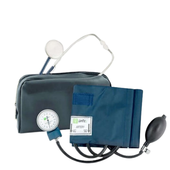 Intec WX1004 kar aneroid vérnyomásmérő, sötétkék