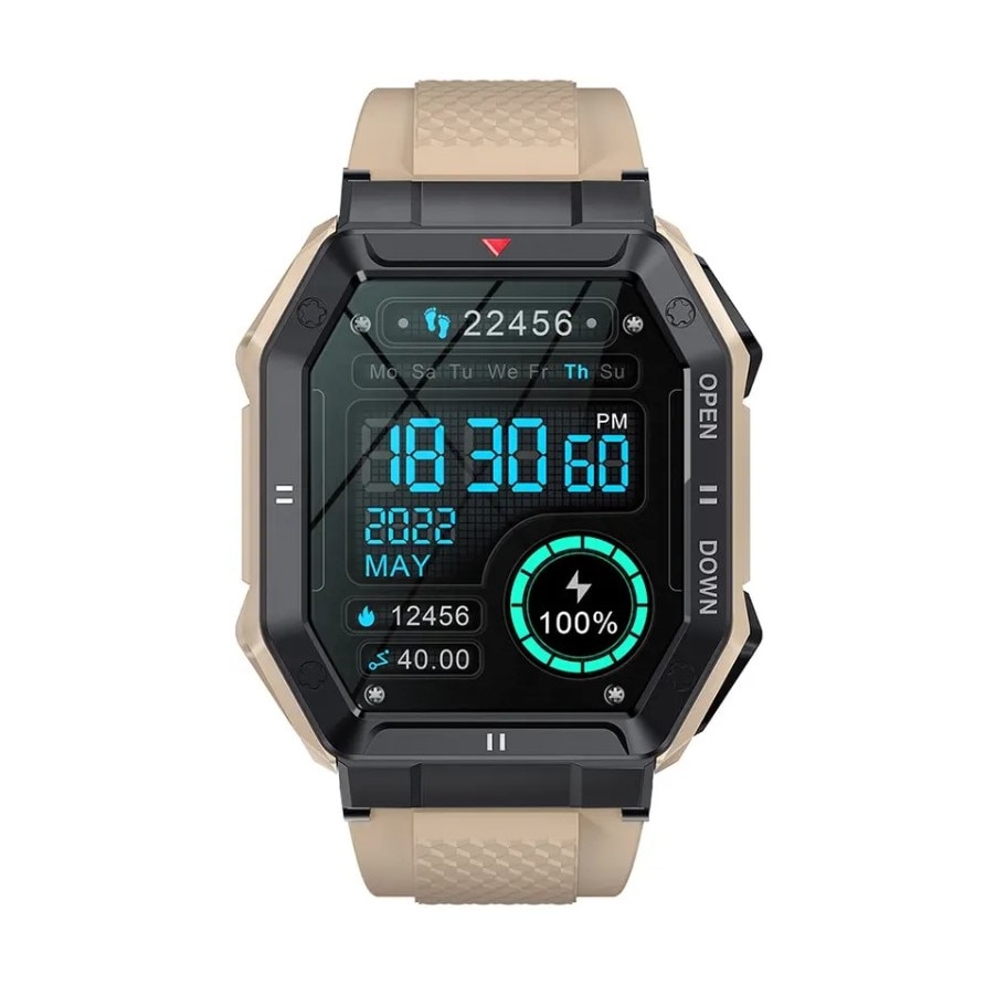 Ceas Smartwatch,1.85 inch, S55 Singlait, Gray, Apel Bluetooth