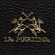 La Martina Heritage fekete bőrtáska LMBA00824M