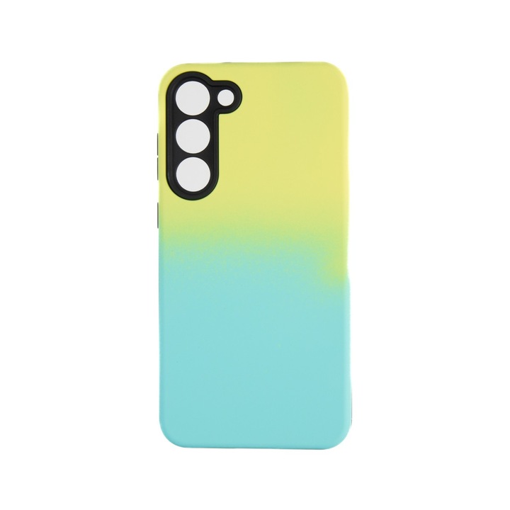 Carcasa Protectie Spate Colectia Gradient Compatibil Cu Samsung Galaxy S23 Plus - Galben